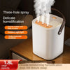 1.8L Portable Humidifier 3‑Hole Spray Ambient Night Light Timing Auto‑Off