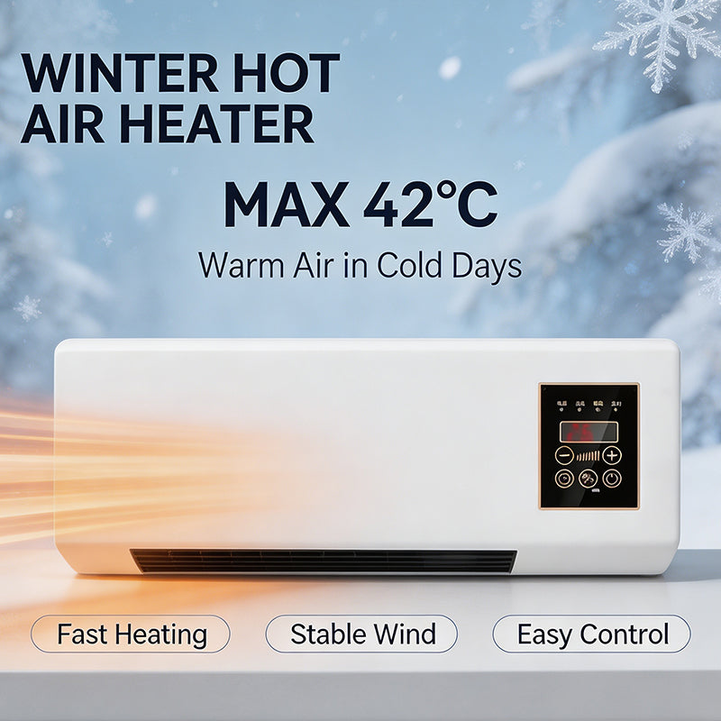 2 in 1 Wall Mounted Air Conditioner Fan, Portable Cooling