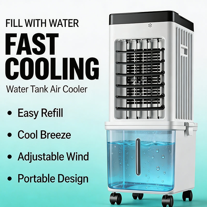Water Tank Tower Air Cooler Fan | Rapid Cooling