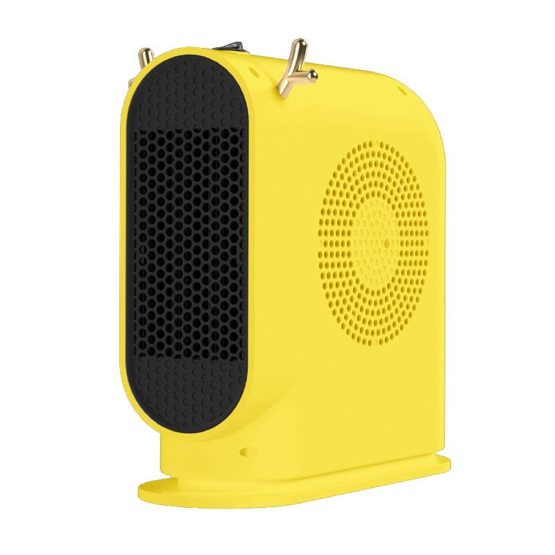 500W Portable Desktop Electric Fan Heater, Intelligent Thermostat Space Heater for Home Winter - WindFrameTech