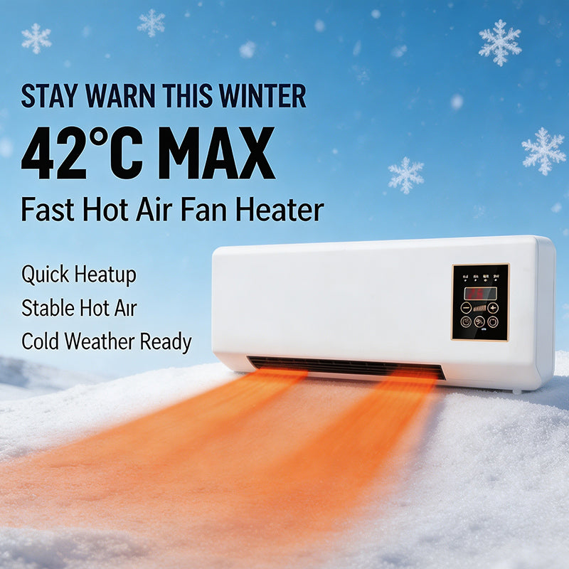 2 in 1 Wall Mounted Air Conditioner Fan, Portable Cooling