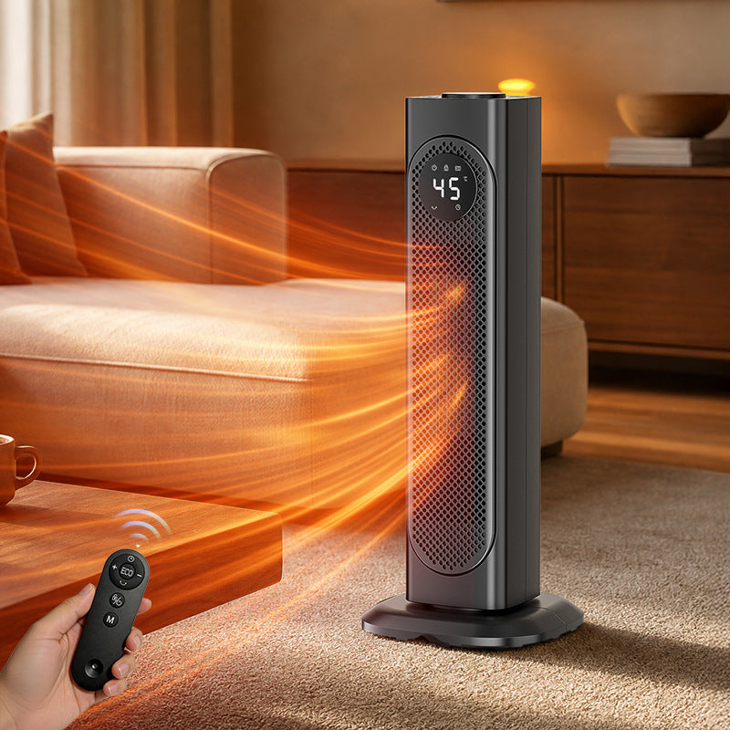 Vertical Stand Fan Heater | Quiet Energy‑Efficient Fast Heating for Home & Office