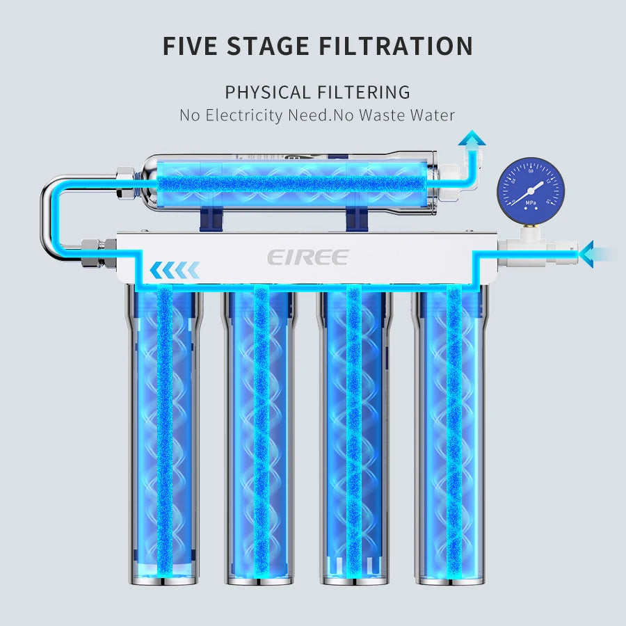 Household Water Purifier Direct Drinking Kitchen Tap Water Filter Pre-Filtration Ultrafiltration Water Purifier