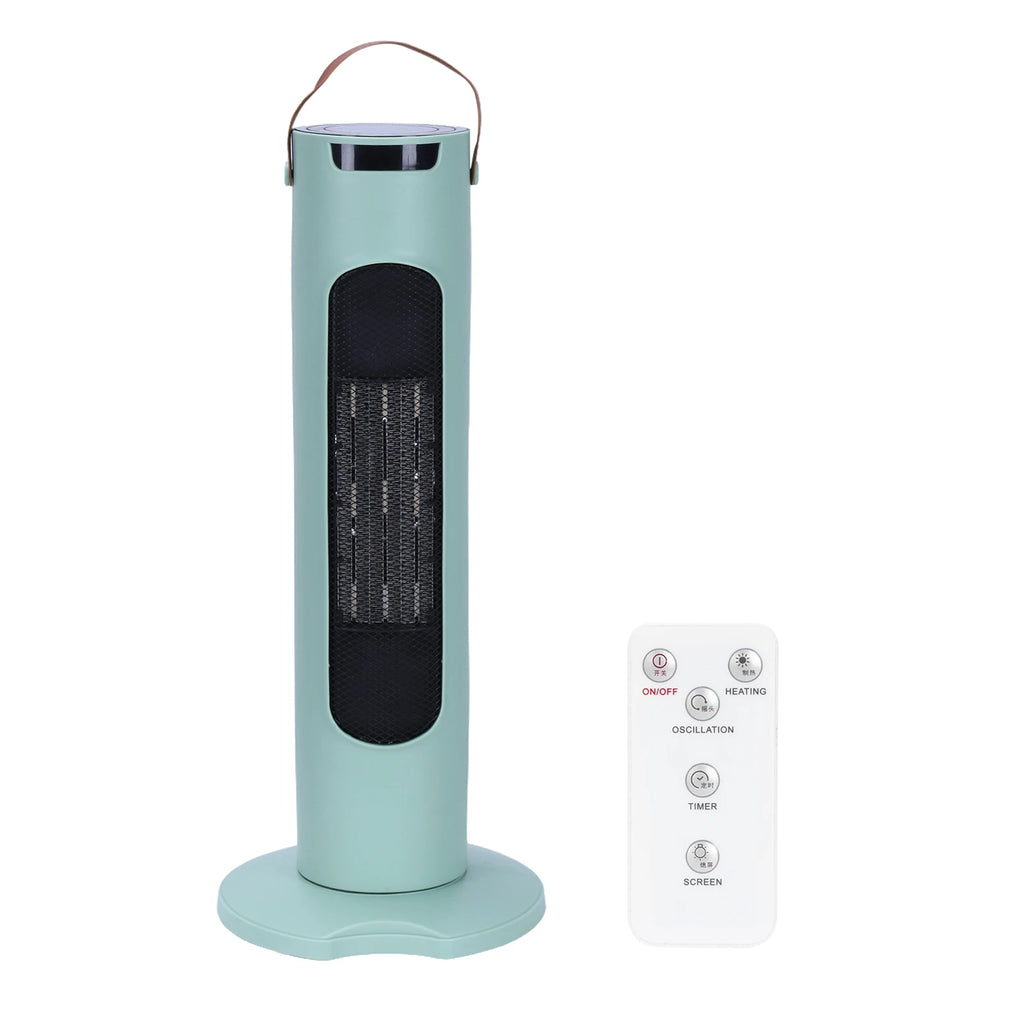 2000W Vertical Space Heater with Remote Control for Home Bedroom Office