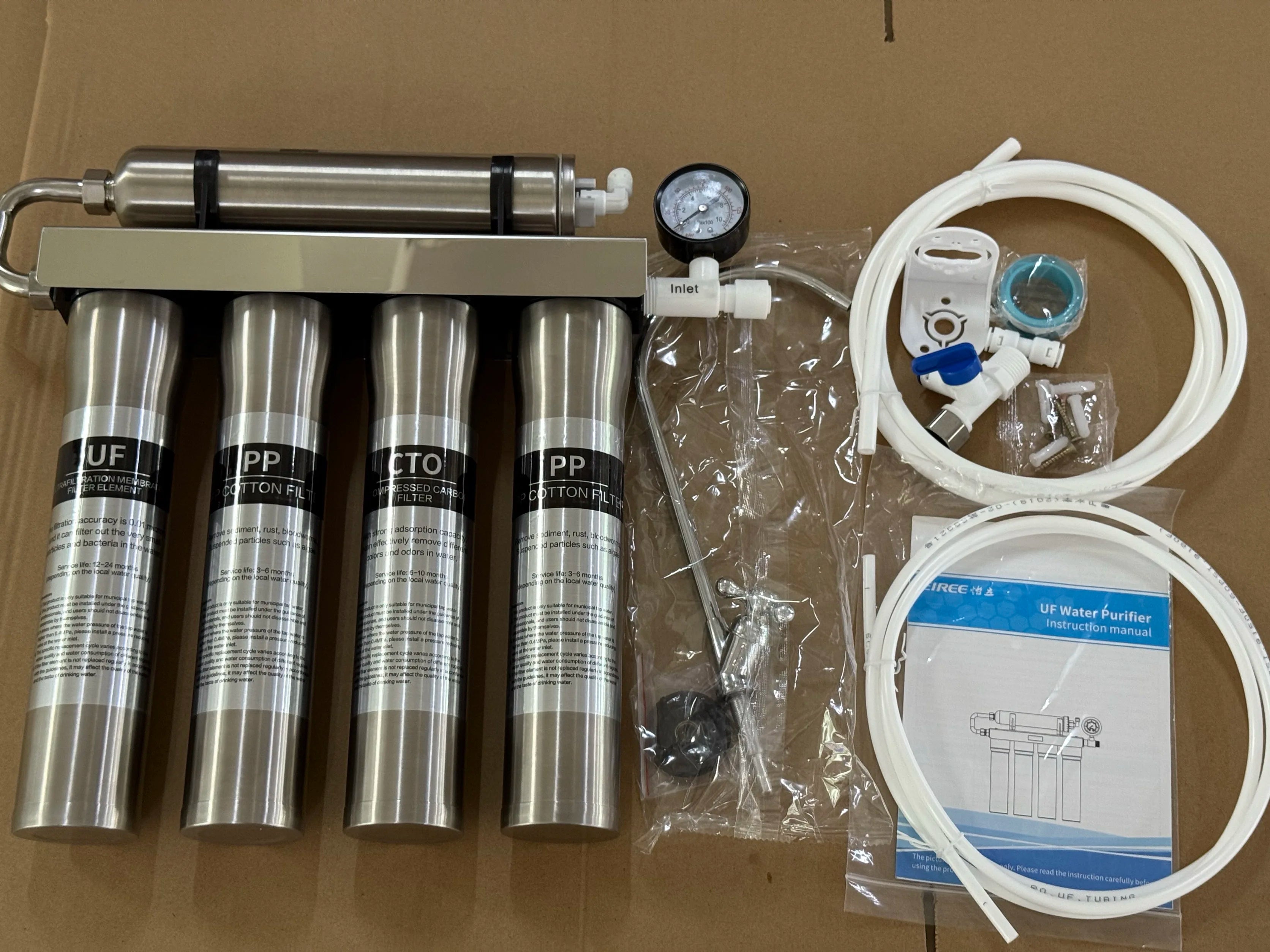 Household Water Purifier Direct Drinking Kitchen Tap Water Filter Pre-Filtration Ultrafiltration Water Purifier