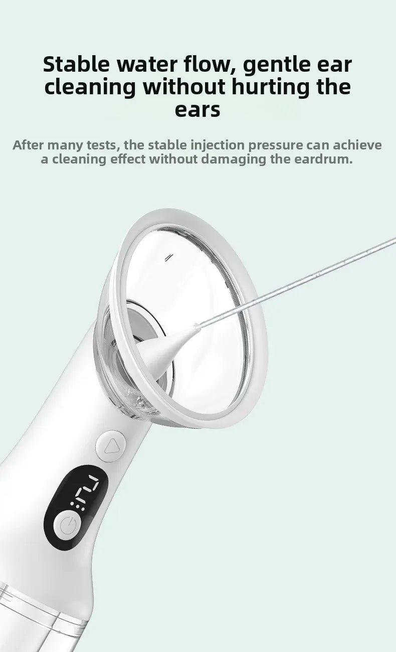 Intelligent electric ear washer,  multi-functional earwax ear canal cleaner