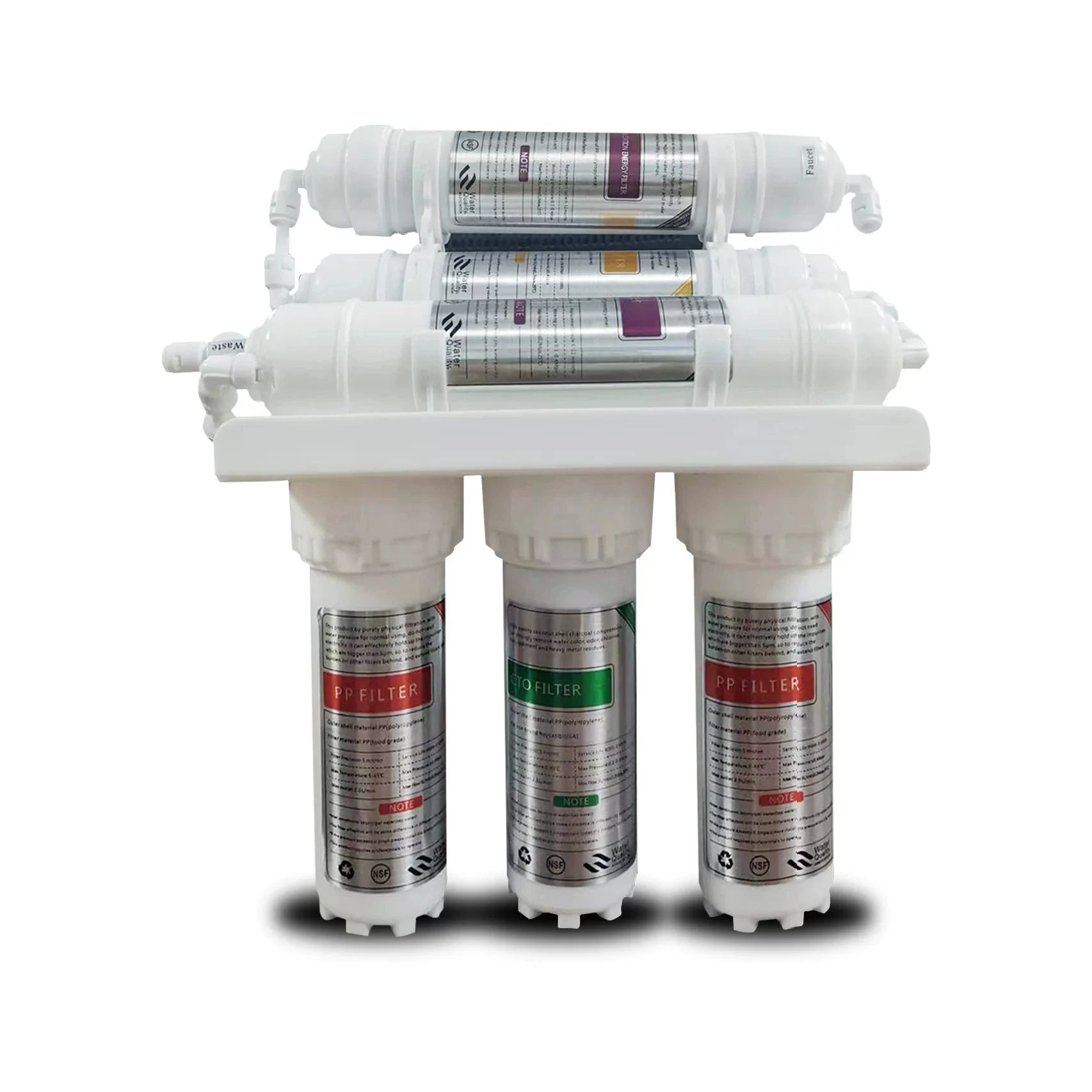 Small 5-level 6-level ultrafiltration filter with a filtration accuracy of 0.01 microns, pre filter for household kitchen water