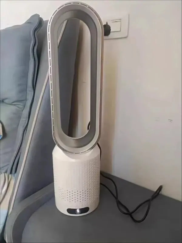 Smart Remote Bladeless Fan | 8 Speed Timing Oscillating Quiet Cooling Fan