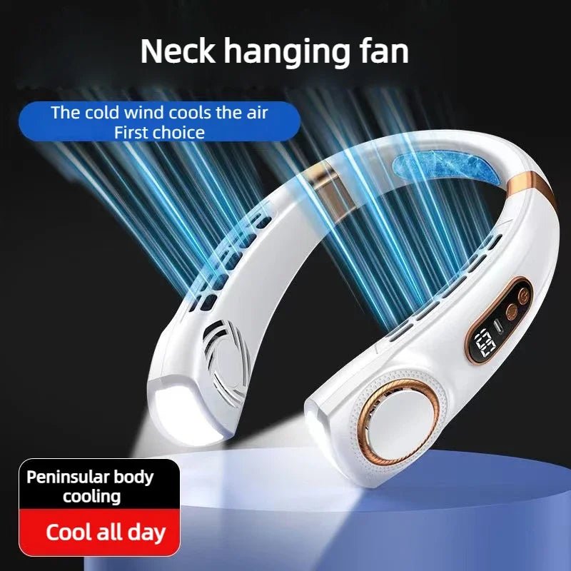 Neck Fan Rechargeable usb - WindFrameTech