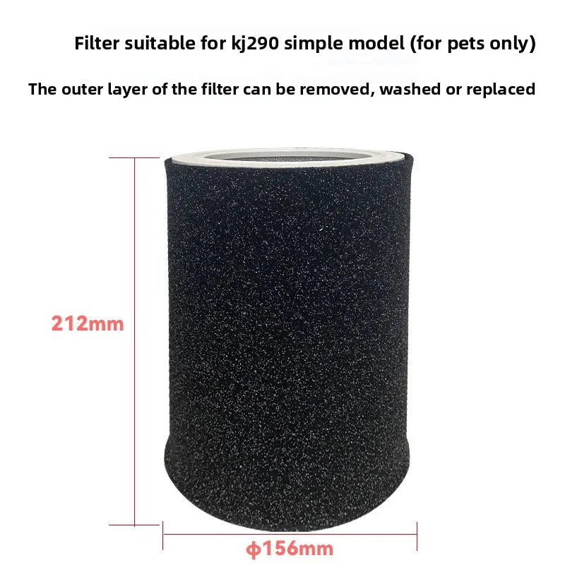 Pet Air Purifier HEPA Filter for Cat Hair Dander Odor Dust Large Room - WindFrameTech