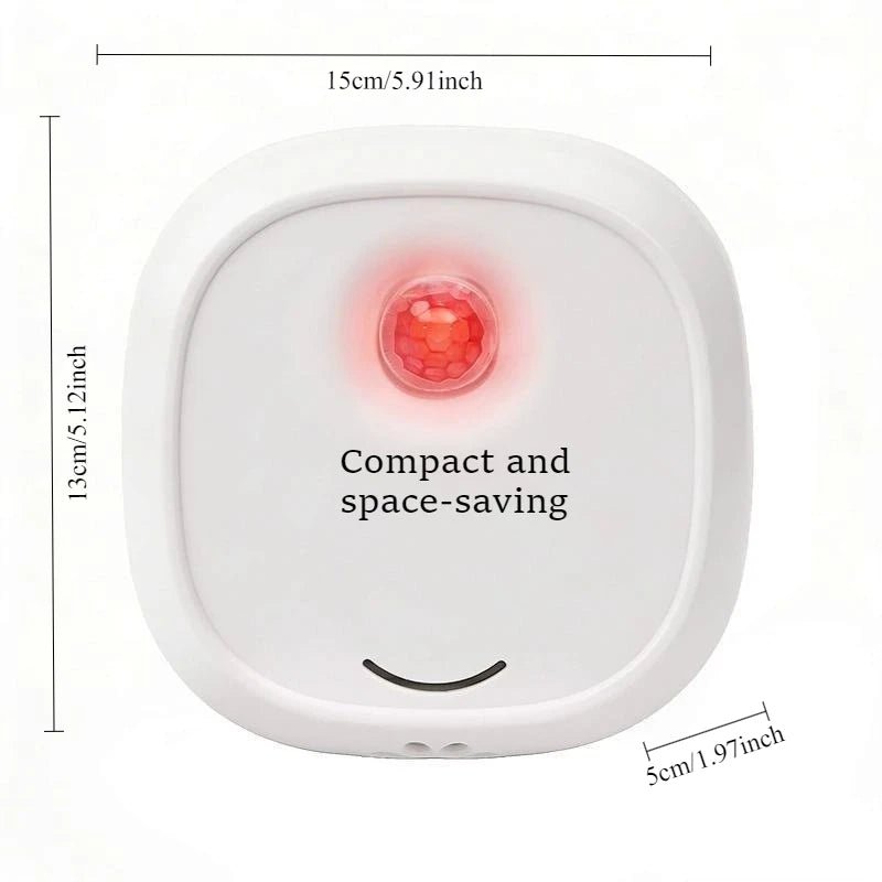 Smart Rechargeable Pet Odor Eliminator for Cat Litter Box Home Cleaning - WindFrameTech